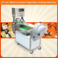 Vegetal de raiz e corte de vegetais de folhas Shredding Slicing Dicing Machine